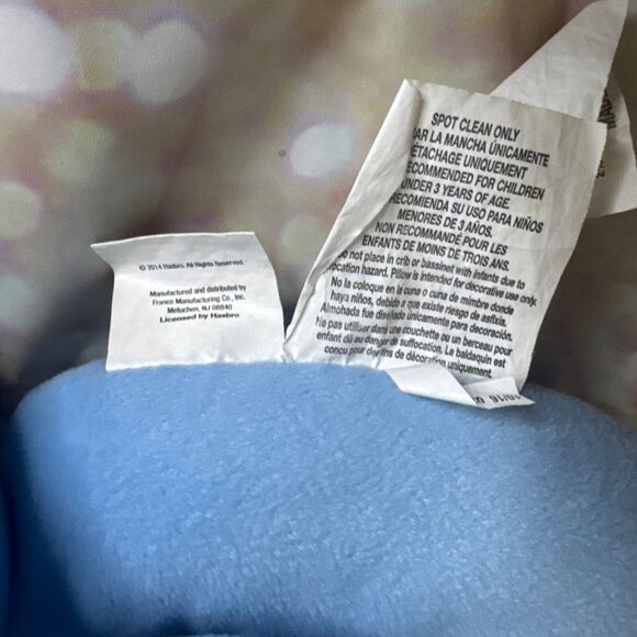 My Little Pony Large Plush Stuffed Toy 20" Rainbow Dash Hasbro Blue Pegasus 2014 - Picture 8 of 8